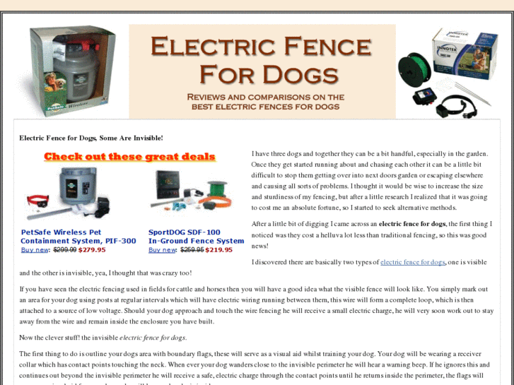 www.electricfencefordogssite.com