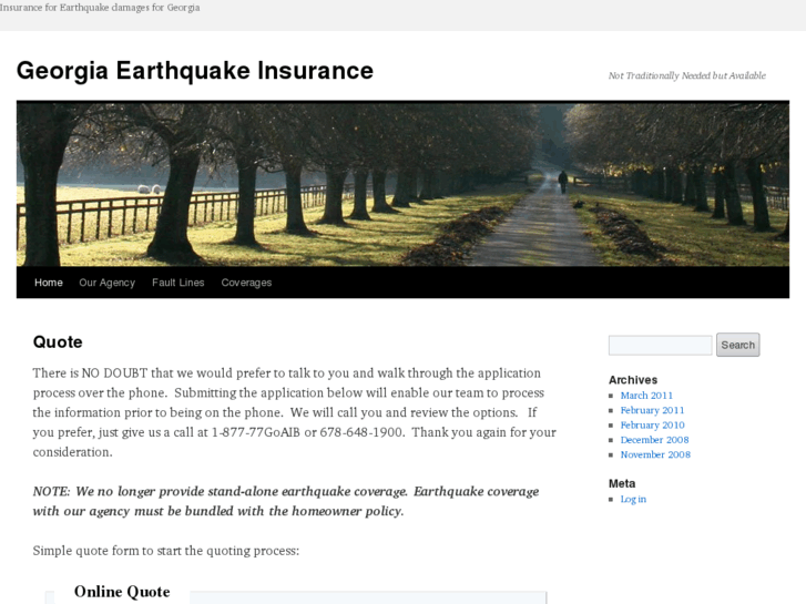 www.gaearthquakeinsurance.com