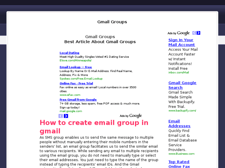 www.gmailgroups.net