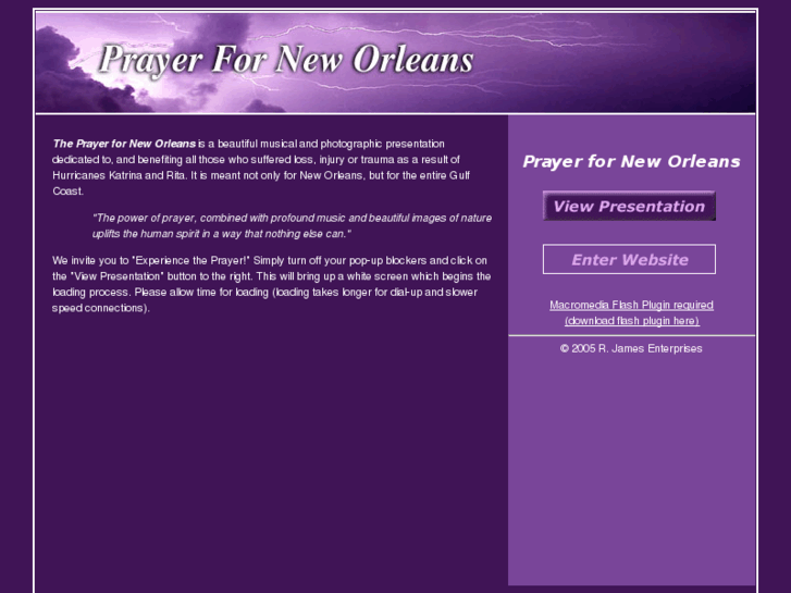 www.prayerforneworleans.com