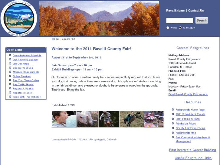 www.ravallicountyfair.com