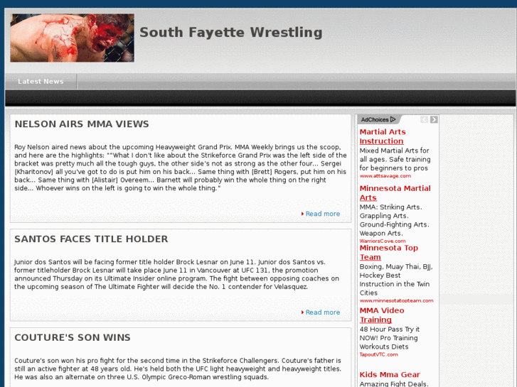 www.southfayettewrestling.com