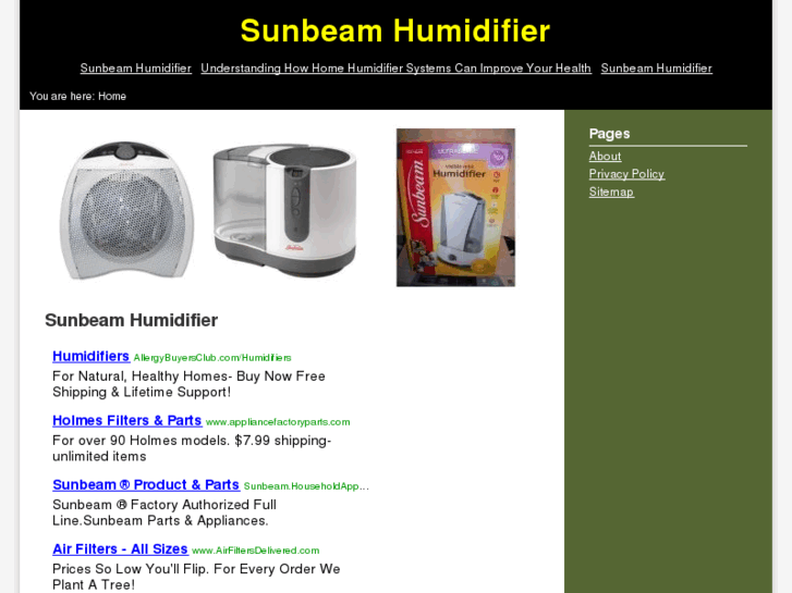 www.sunbeamhumidifier.com