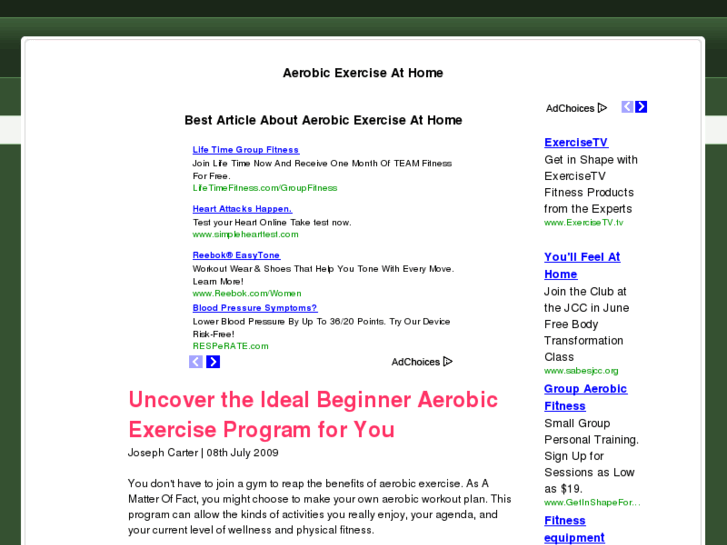 www.aerobicexerciseathome.net