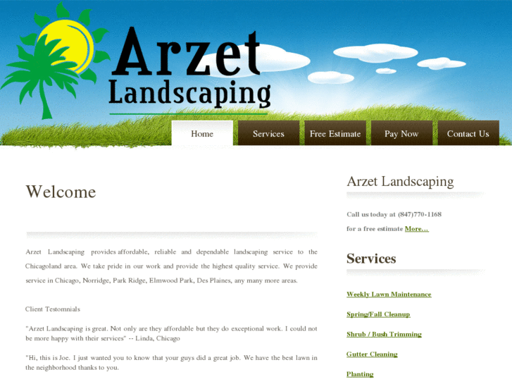 www.arzetlandscaping.com