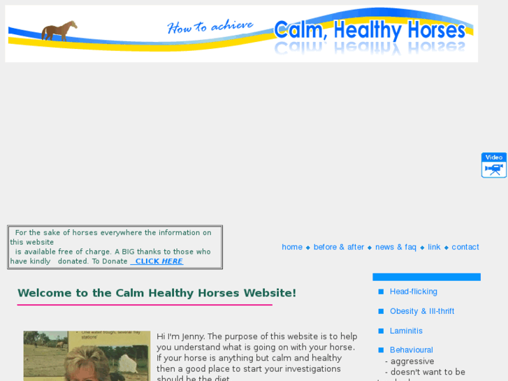 www.calmhealthyhorses.com