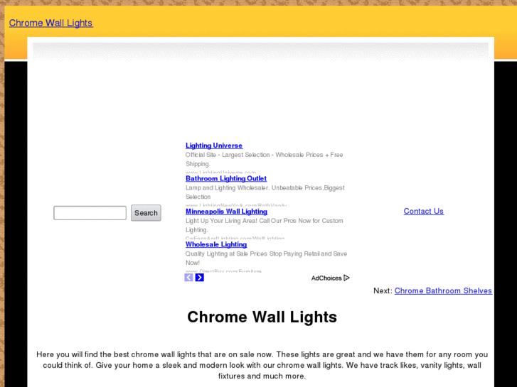 www.chromewalllights.com