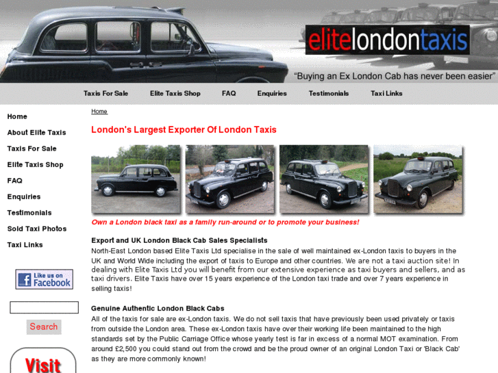 www.elitelondontaxis.com