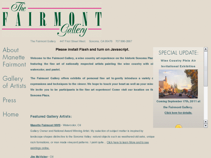 www.fairmontgallery.com