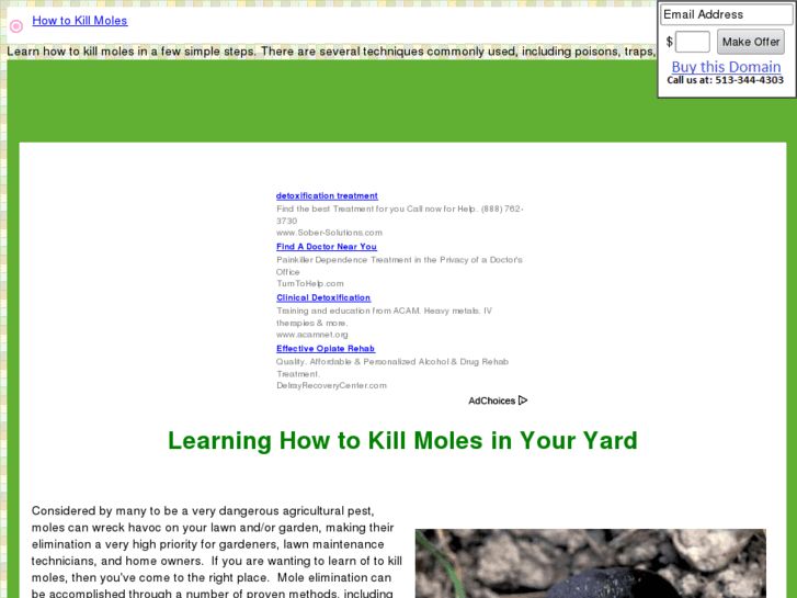 www.howtokillmoles.com