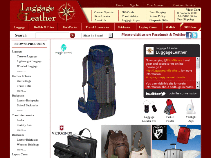 www.luggageandleather.com