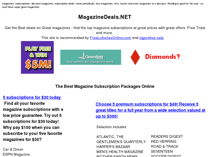 www.magazinedeals.net