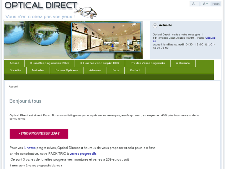 www.opticaldirect.fr