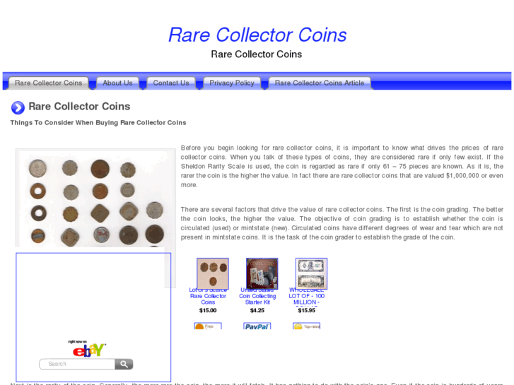 www.rarecollectorcoins.com