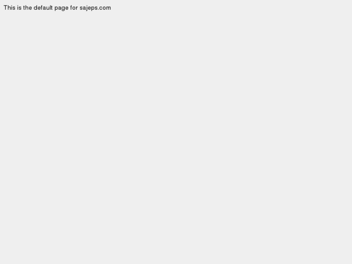 www.sajeps.net