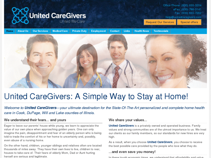 www.unitedcaregivers.com