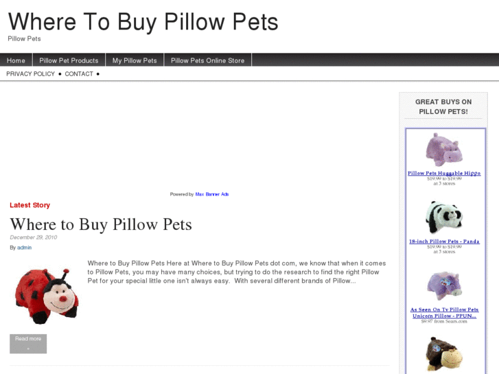 www.wheretobuypillowpets.com