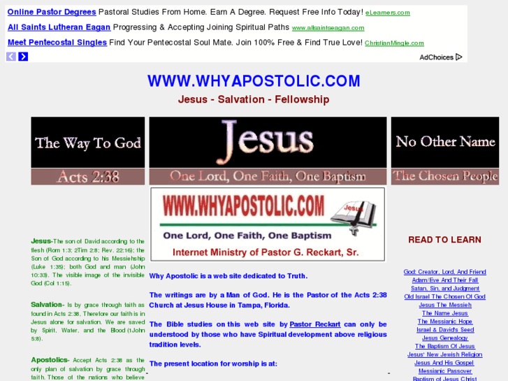 www.whyapostolic.com