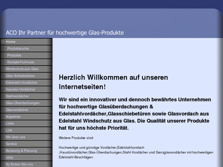 www.aco-glasbau-nrw.de