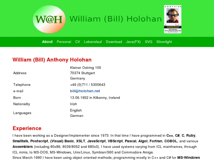 www.billholohan.net