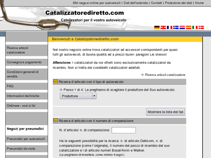 www.catalizzatore-diretto.com