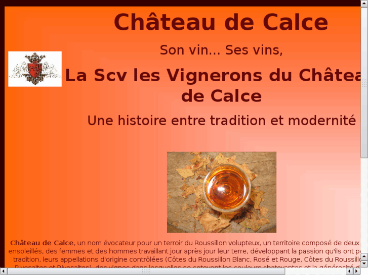 www.chateaudecalce.com