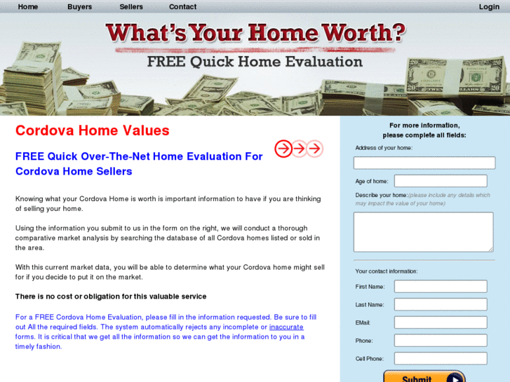 www.cordovaareahomevalues.com