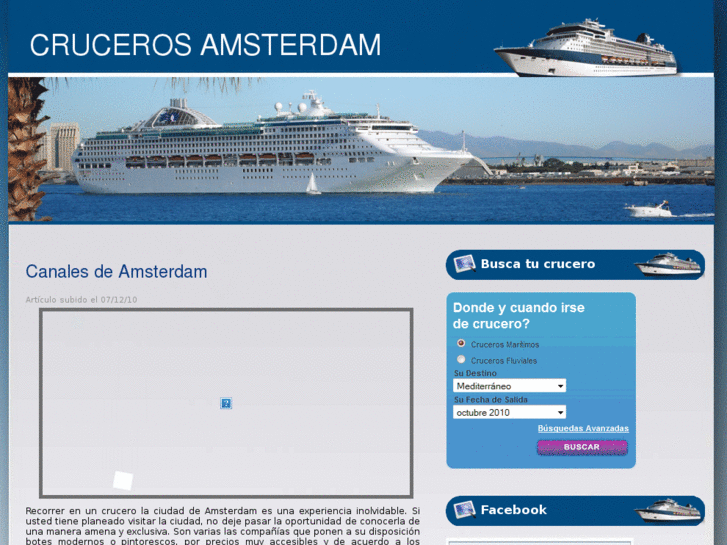 www.crucerosamsterdam.es