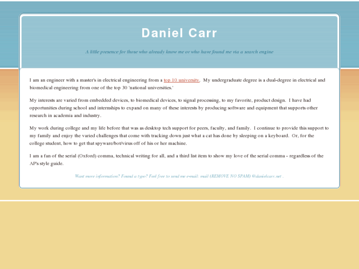 www.danielcarr.net