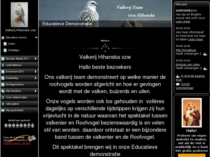 www.falconry-hihanska.be