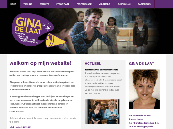 www.ginadelaat.nl