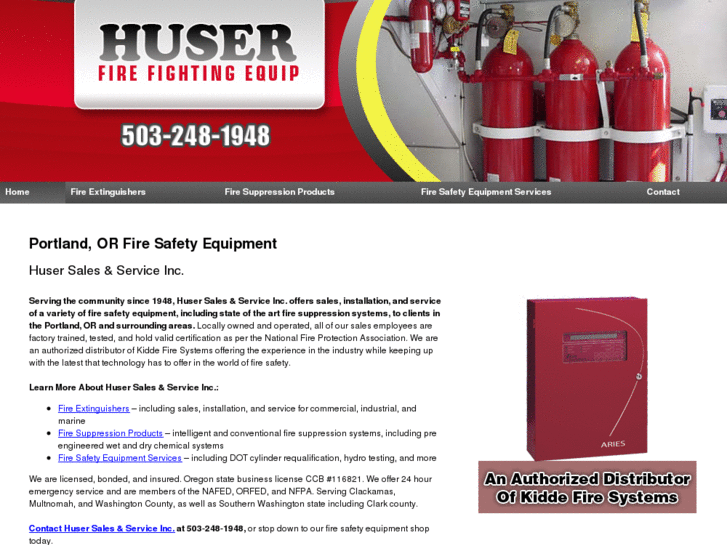 www.huserfirefightingequipment.com