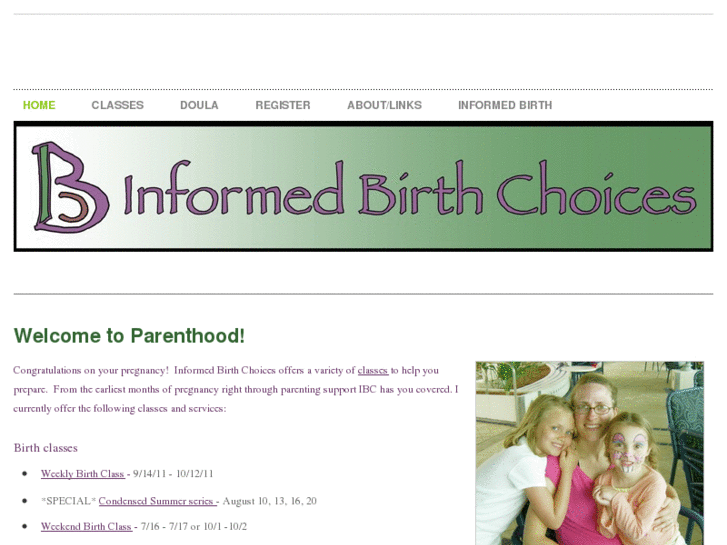 www.informedbirthchoices.net