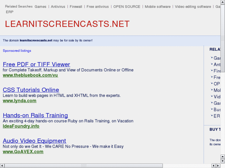 www.learnitscreencasts.net