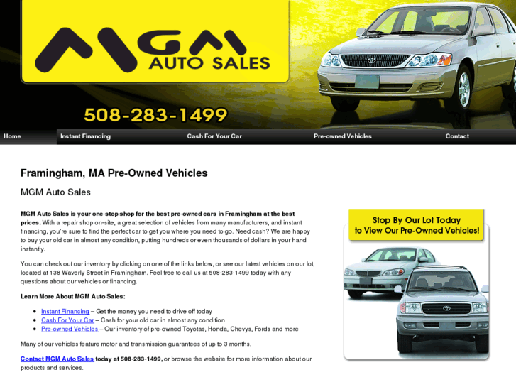 www.mgmautosales.net