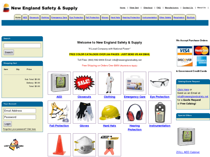 www.newenglandsafetyandsupply.com