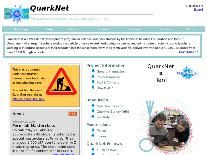 www.quarknet.us