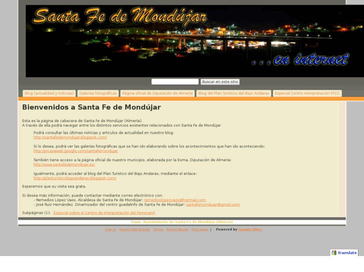 www.santafedemondujar.com