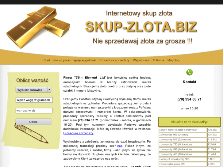www.skup-zlota.biz