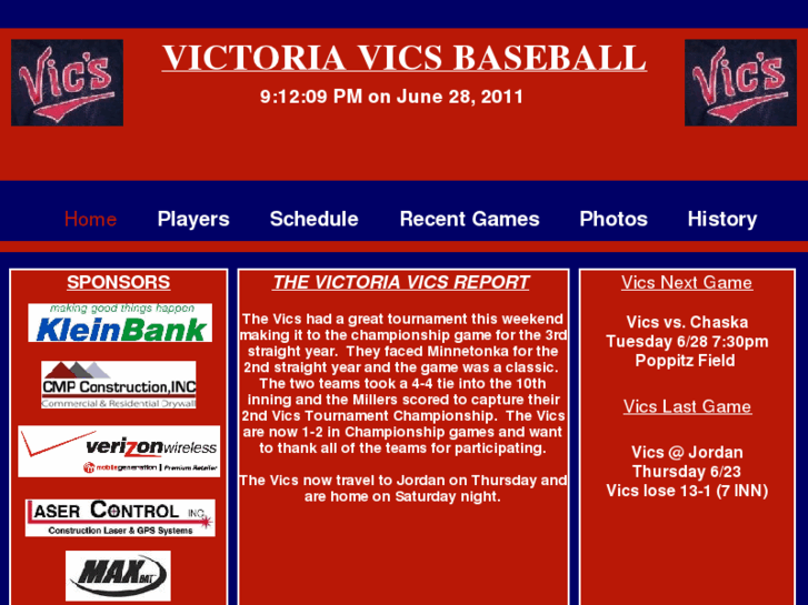 www.vicsbaseball.net