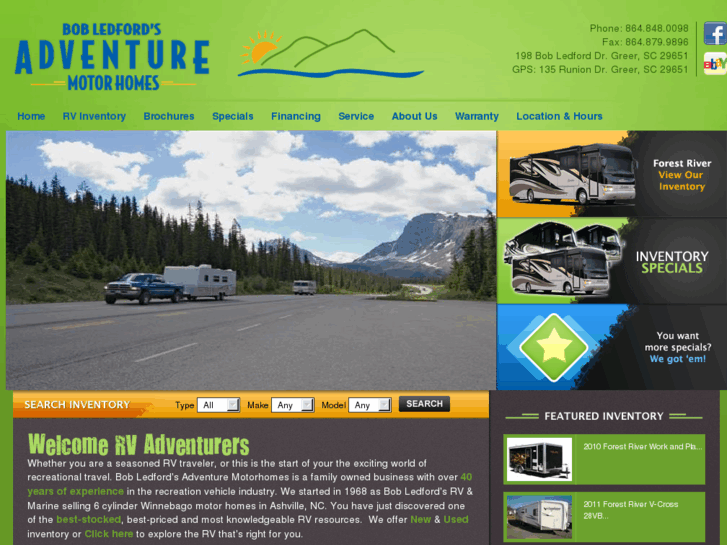 www.adventuremotorhomes.net