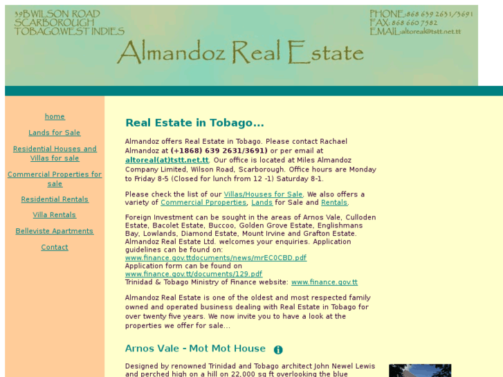 www.almandoz-tobago.com