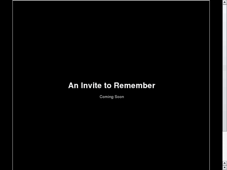 www.aninvitetoremember.com