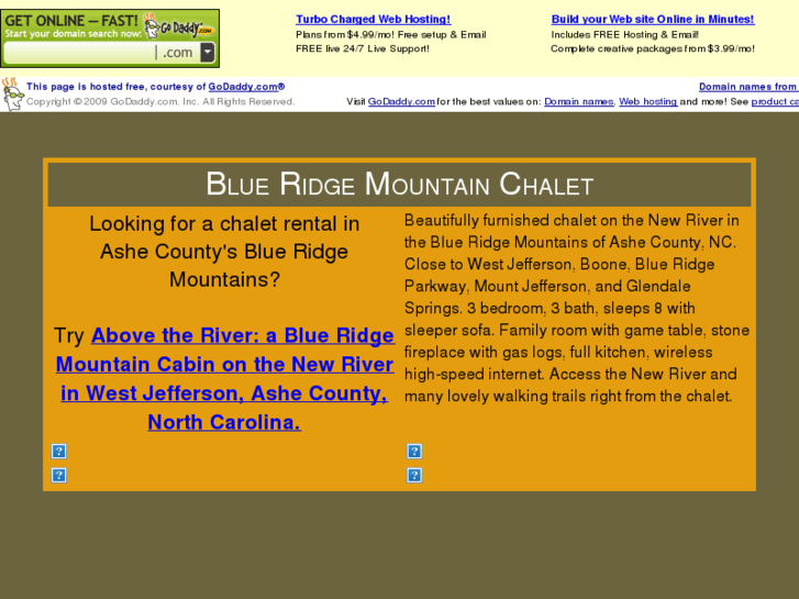 www.blueridgemountainchalet.com