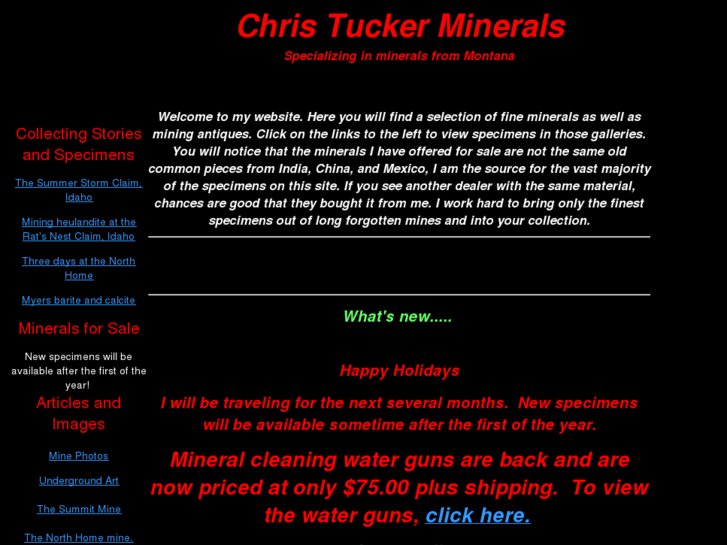 www.christuckerminerals.com