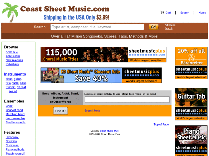 www.coastsheetmusic.com