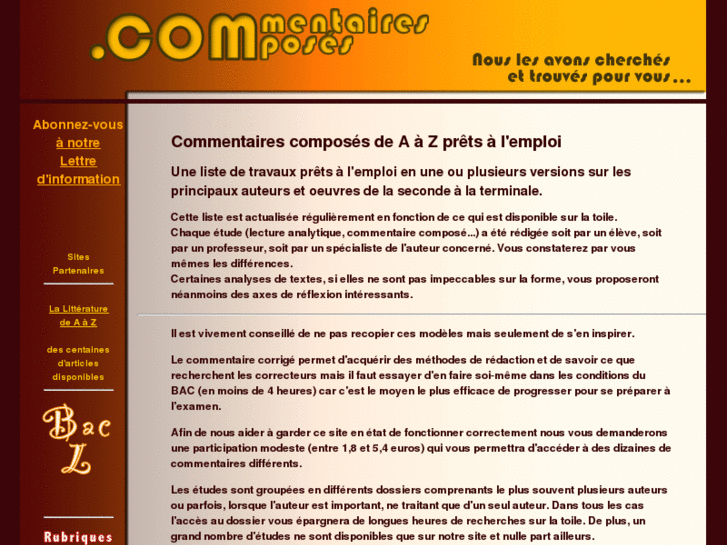 www.commentaires-composes.com