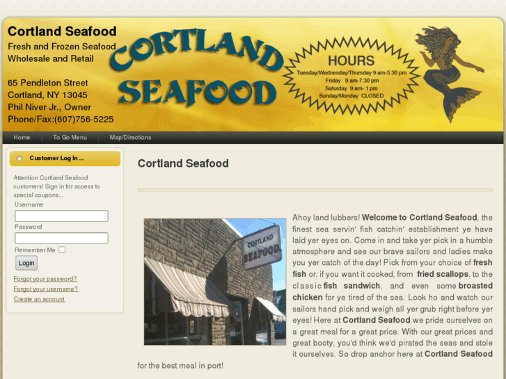 www.cortlandseafood.com