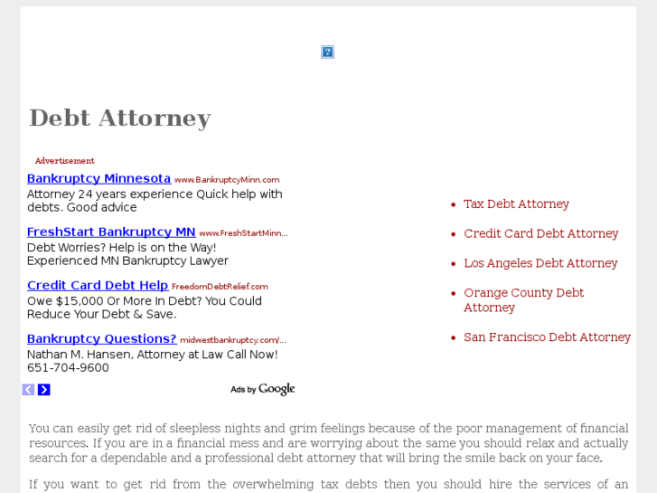 www.debt-attorney.net