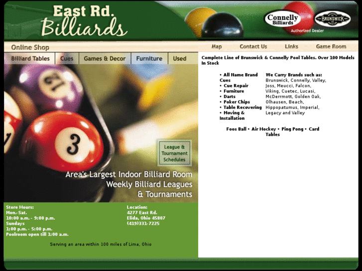 www.eastroadbilliards.com